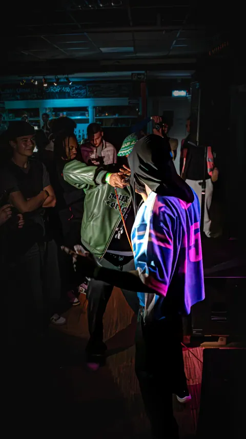 Slimka en showcase à la Salle du Terreau (Genève), photo 1 sur 6