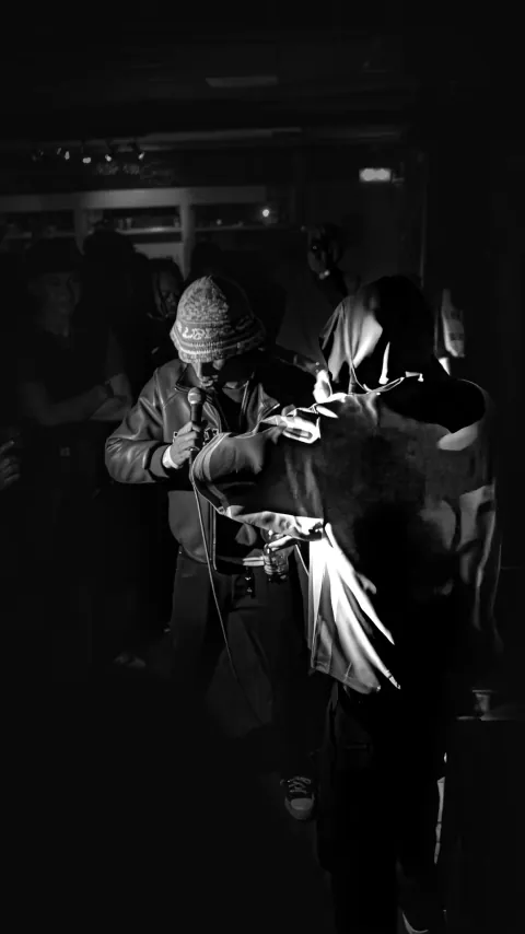 Slimka en showcase à la Salle du Terreau (Genève), photo 3 sur 6