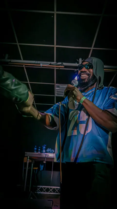 Slimka en showcase à la Salle du Terreau (Genève), photo 6 sur 6