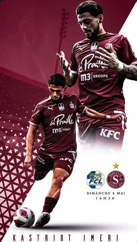 Affiche matchday de Kastriot Imeri pour Lucerne – Servette FC