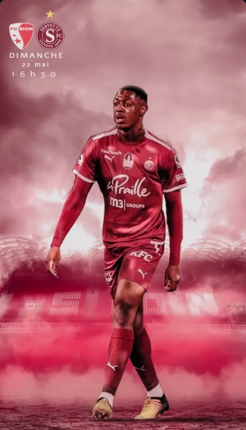 Affiche matchday du joueur Nyakossi pour Sion – Servette FC