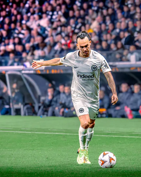 Eintracht Francfort – Tottenham, quart de finale d'Europa League 2025 – photo 16 sur 29