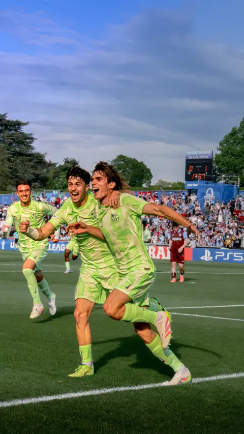 Finale de la Youth League 2025 à Colovray, Trabzonspor – Barcelone – photo 1 sur 21