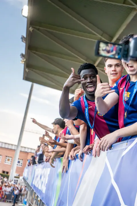 Finale de la Youth League 2025 à Colovray, Trabzonspor – Barcelone – photo 2 sur 21