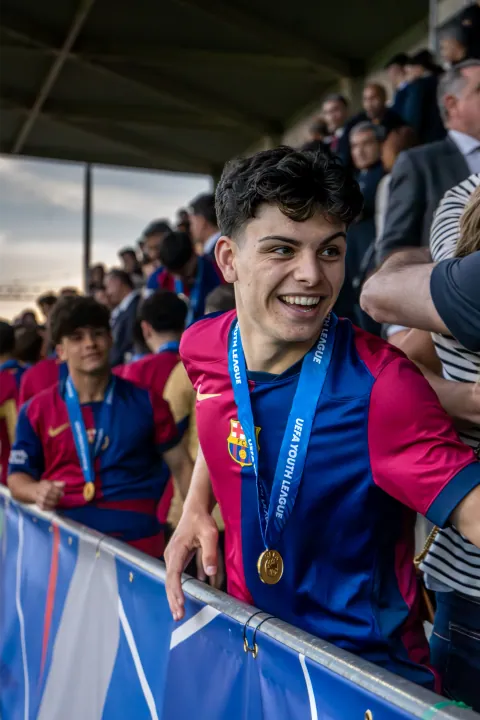 Finale de la Youth League 2025 au stade de Colovray à Nyon