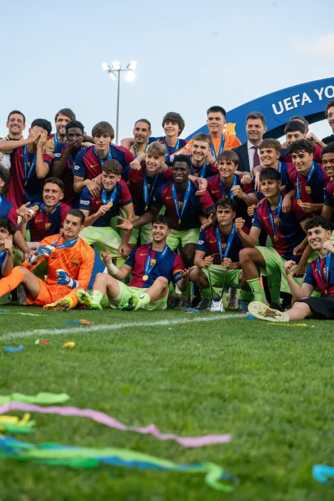 Finale de la Youth League 2025 à Colovray, Trabzonspor – Barcelone – photo 8 sur 21