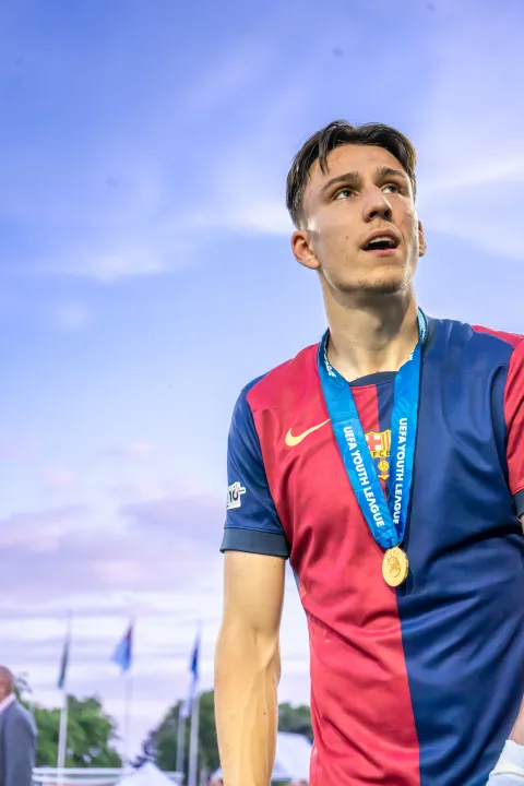 Finale de la Youth League 2025 à Colovray, Trabzonspor – Barcelone – photo 12 sur 21