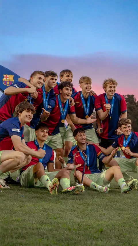 Finale de la Youth League 2025 à Colovray, Trabzonspor – Barcelone – photo 13 sur 21