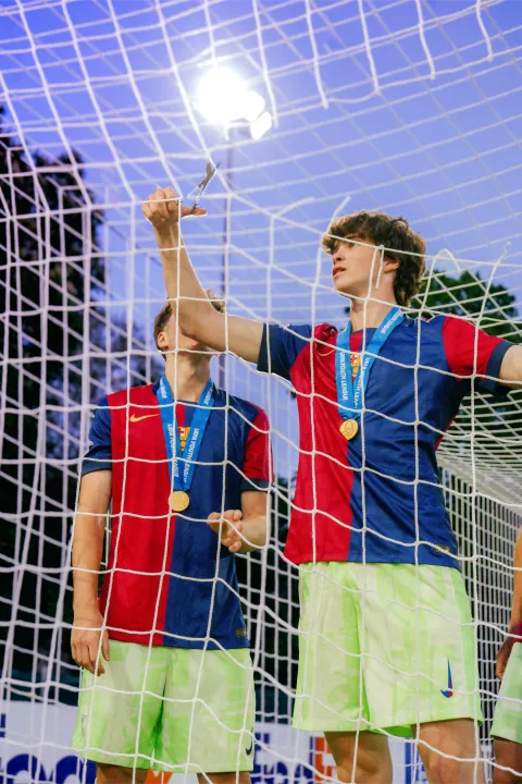 Finale de la Youth League 2025 à Colovray, Trabzonspor – Barcelone – photo 14 sur 21