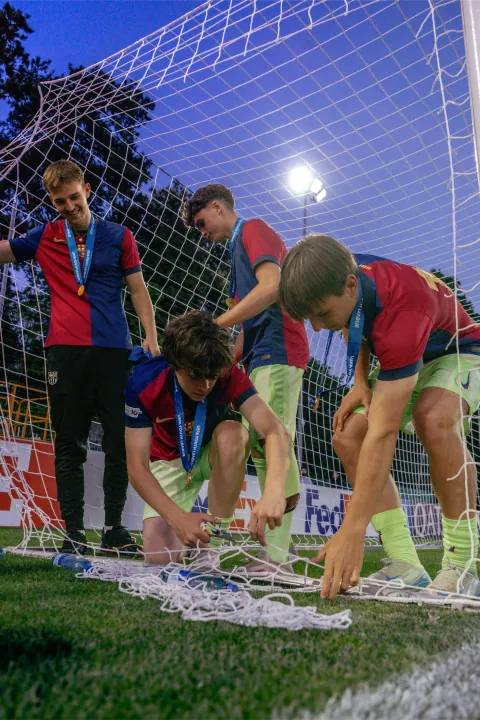Finale de la Youth League 2025 à Colovray, Trabzonspor – Barcelone – photo 19 sur 21