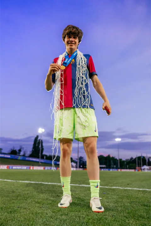 Finale de la Youth League 2025 à Colovray, Trabzonspor – Barcelone – photo 20 sur 21