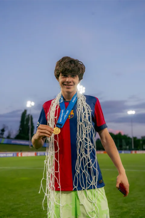 Finale de la Youth League 2025 à Colovray, Trabzonspor – Barcelone – photo 21 sur 21