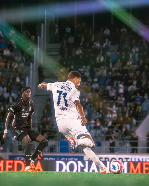 Lausanne-Sport – Besiktas, barrages de Conference League à la Tuilière – photo 6 sur 23