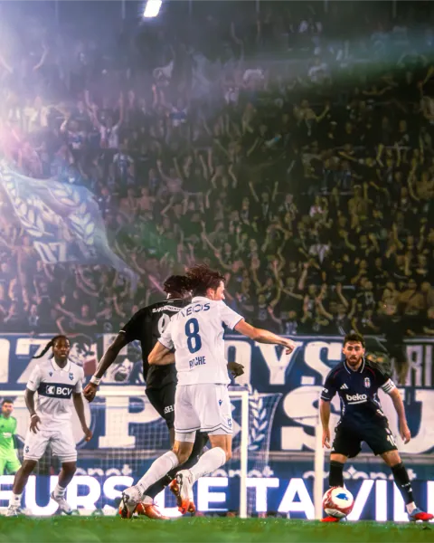 Lausanne-Sport – Besiktas, barrages de Conference League à la Tuilière – photo 8 sur 23