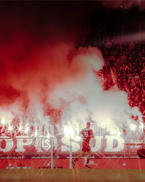 Lausanne-Sport – Besiktas, barrages de Conference League à la Tuilière – photo 9 sur 23