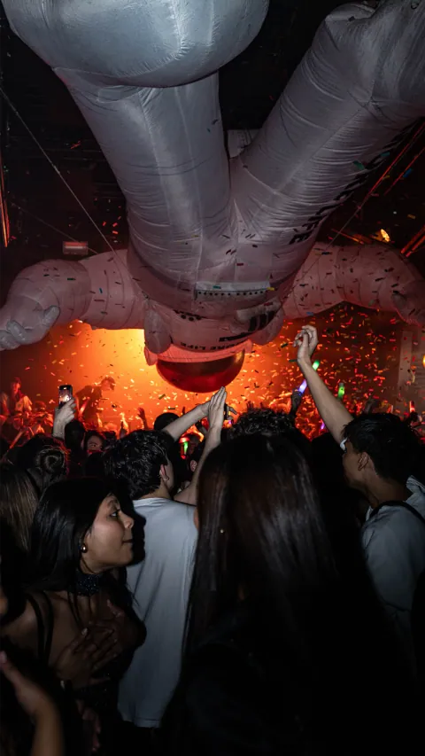 Ambiance de soirée au D! Club de Lausanne